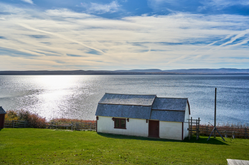 Milieu naturel,Forêt,Parc Forillon,Maison Blanchette,Saison,Automne,MRC Côte-de-Gaspé,Région,Résidentiel,Propriété en bordure d'eau,Maison de campagne,Parc provincial,Jour,Temps
